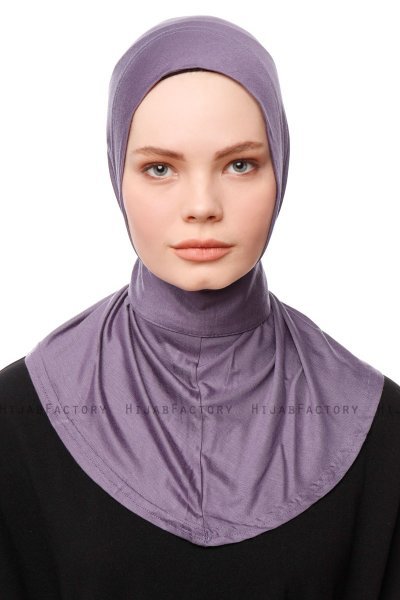 Zeliha - Hijab Pratique Viscose Violet