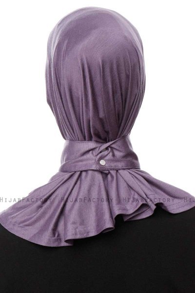 Zeliha - Hijab Pratique Viscose Violet