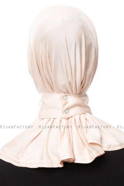 Zeliha - Hijab Pratique Viscose Beige Clair
