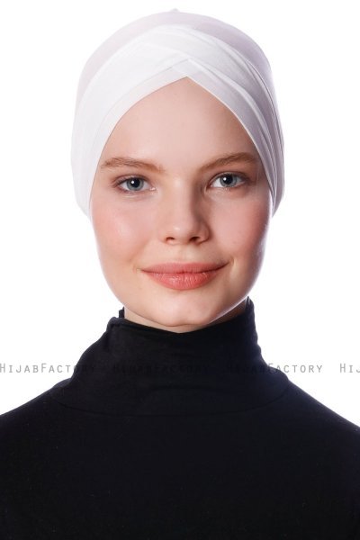 Zeynep - Bonnet Parizien Crème - Ecardin