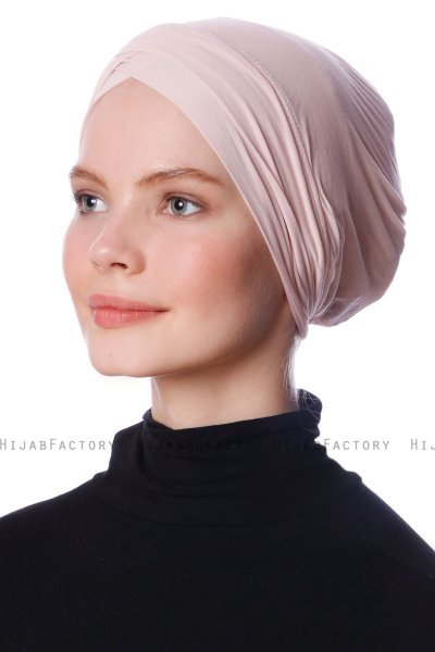 Zeynep - Bonnet Parizien Vieux Rose - Ecardin