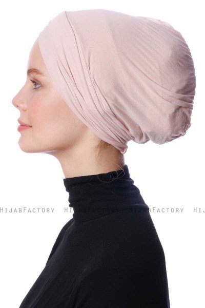 Zeynep - Bonnet Parizien Vieux Rose - Ecardin