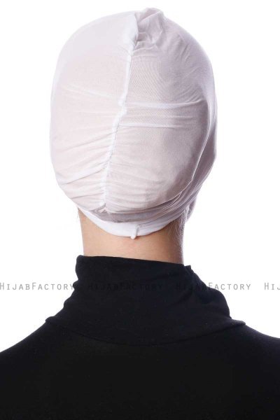 Zeynep - Bonnet Parizien Blanc - Ecardin
