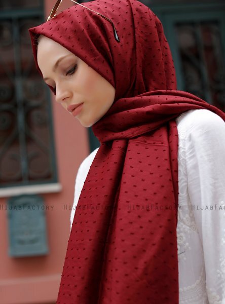 Malika - Hijab Bordeaux - Sal Evi