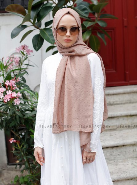 Malika - Hijab Marron Clair - Sal Evi