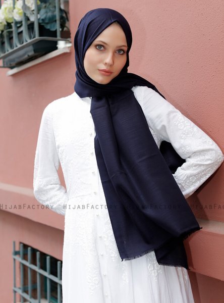 Zaina - Hijab Bleu Marin - Sal Evi