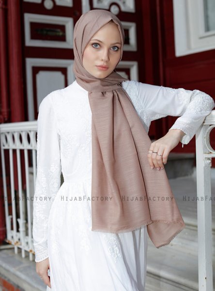 Zaina - Hijab Marron Clair - Sal Evi