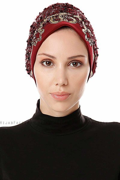 Zuleyha - Turban Bordeaux